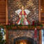 Décoration murale en bois en forme de noël sapin de noël en forme de fêtes