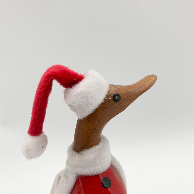 Duck No Additional Durability Wood Garden Statue