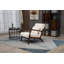 Chaise d'appoint avec structure en bois, parfaite pour la lecture et la détente-1192474492-1192474482