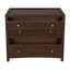 Hampton 3 - Drawer Solid Wood Nightstand