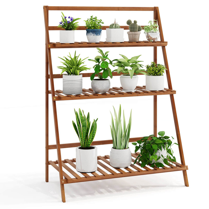 Support pour plante 1 pièce Banwarilal, Brun