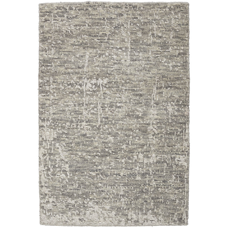 Abstract Hand Woven Area Rug, Rectangle 2' x 3'