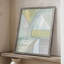 «Mint Reflection II», reproduction encadrée - bois massif-228112157