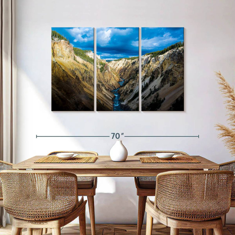 Alvord Grand Canyon de Yellowstone, H 36 po x l 57 po
