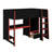 Gaming Loft Bed With Desk & Wardrobe-1205556311
