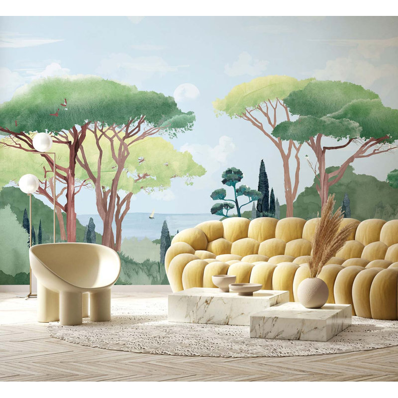 Ensemble d'aquarelle toscane 1, 2 et 3 en multicolore
