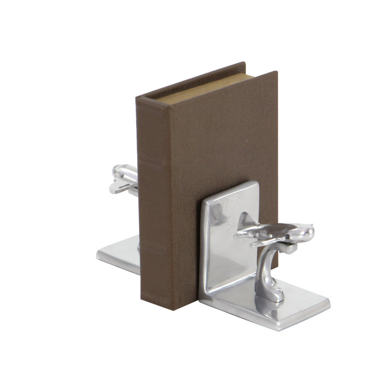 Ensemble de serre-livres en aluminium et aluminium