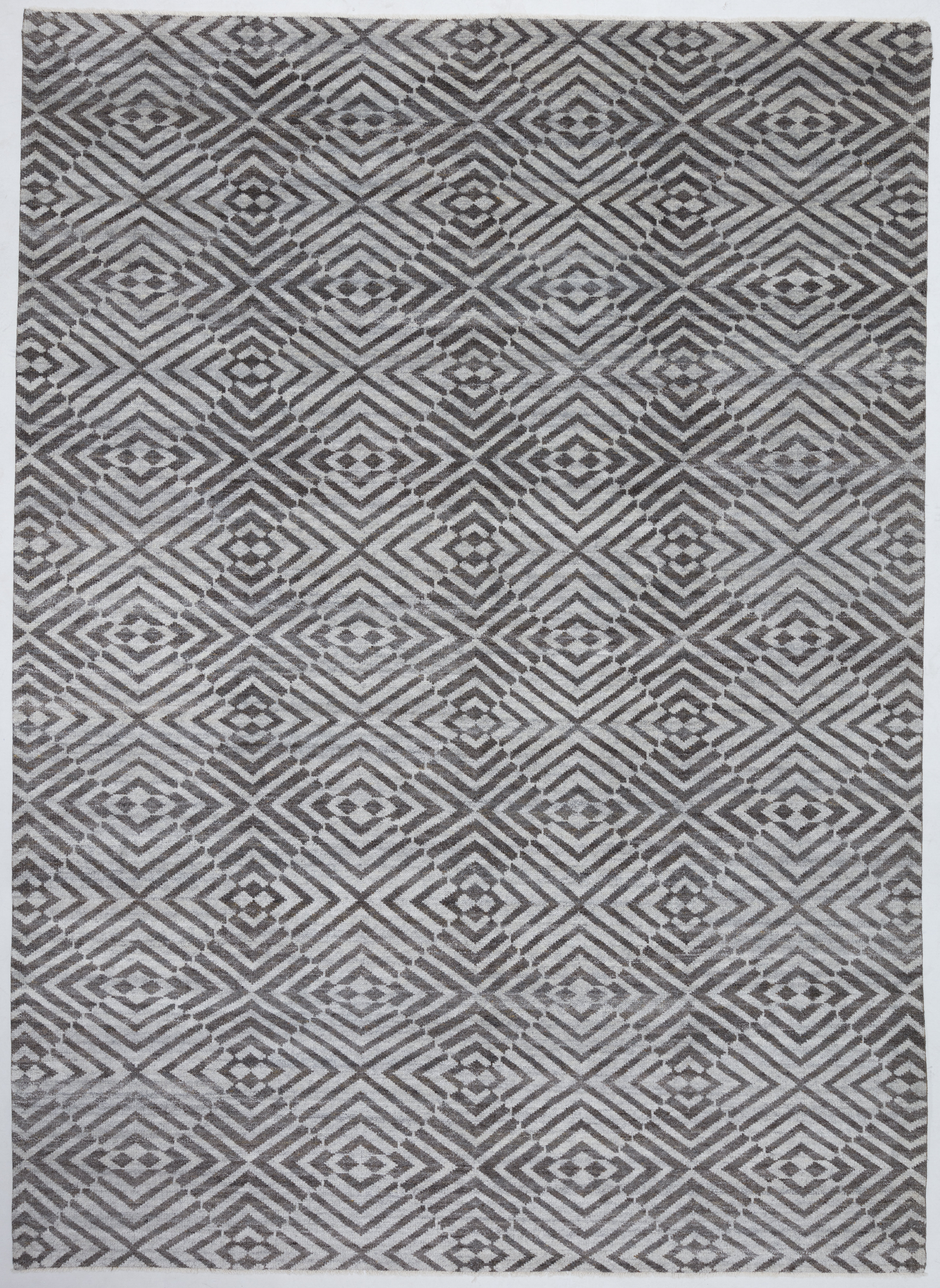 Grey Rug String String Matter Rectangle 8'10