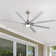 Oversized Windmill - Blade Modern Farmhouse Standard LED Ceiling Fan with Remote Control and Light Kit Included