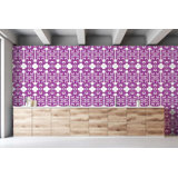 The Blush Label Aztec 10' L x 24" W Wallpaper Roll