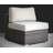 Minnesota Wicker Sectional Armless Seats