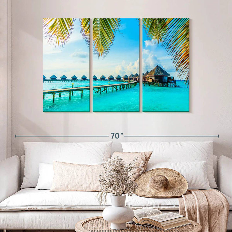 Gillard Maldives Holiday Resort, H 32 po x l 50 po