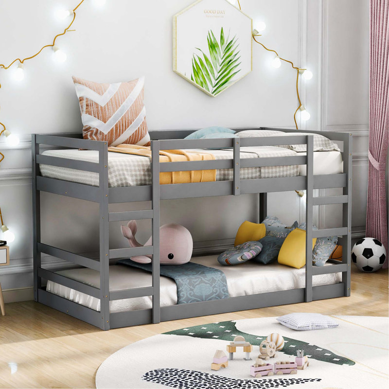 Lit superposé standard Fotheringham par Harriet Bee, gris, Simple