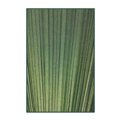 Tapis vert tissé à la machine