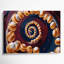 "Desserts Cheese puffs", art mural sur toile brune-621912042