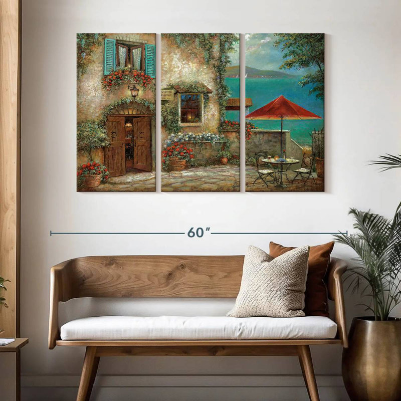 Gillard Ombrello Rosso, 32" H x 50" W