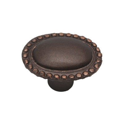 Concho large knob in Oil Rub Bronze