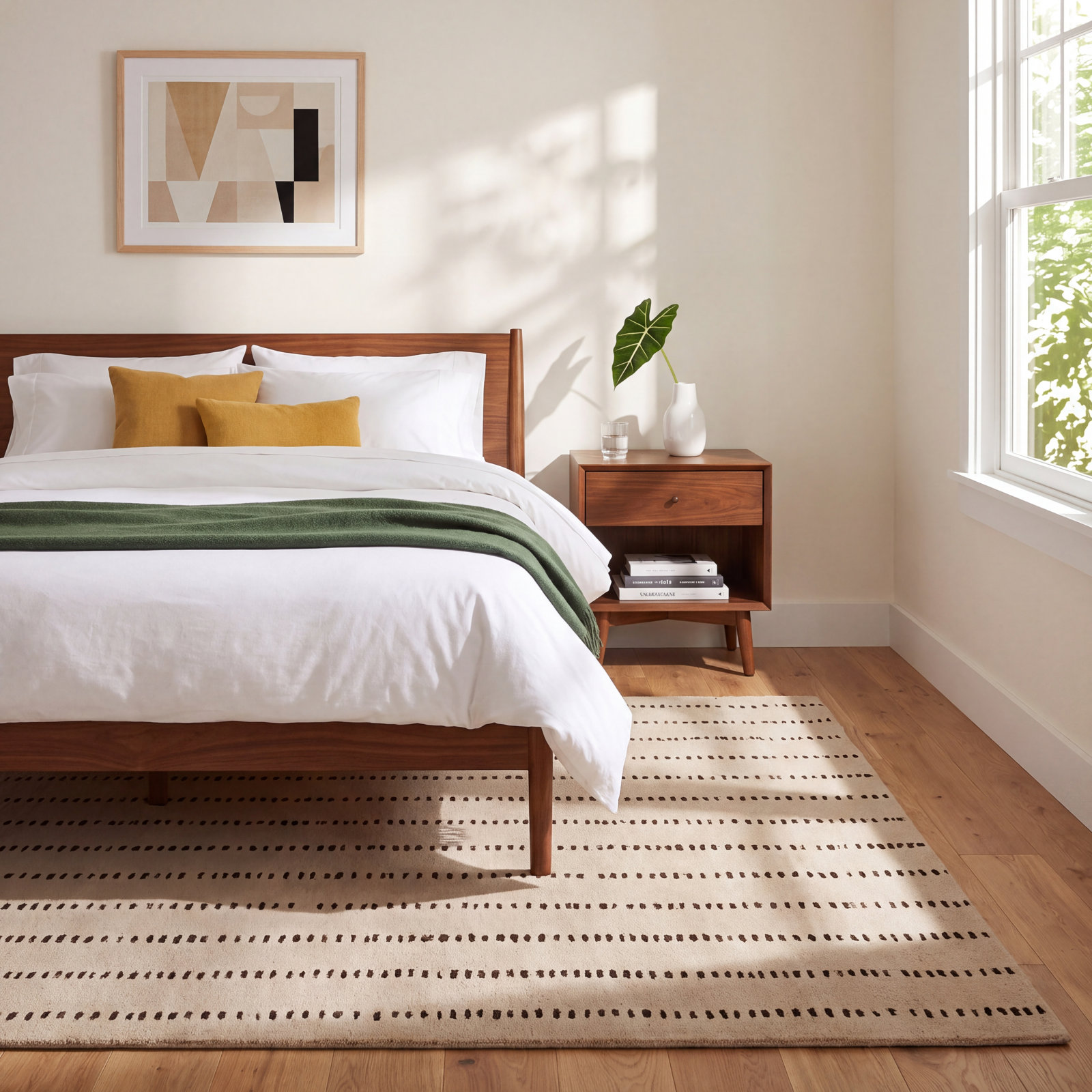 Hand-Tufted Striped Rug, Rectangle 9' x 12'
