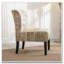 Fauteuil d'appoint contemporain sans accoudoirs