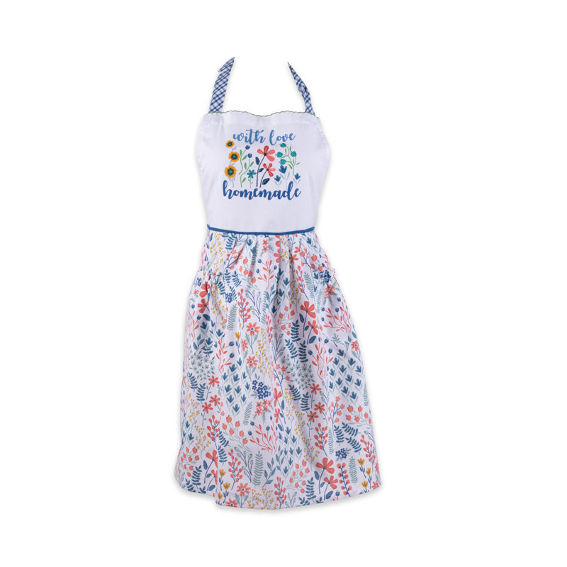 Tablier à imprimé amour « Suna homemade »