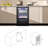 24" W 18-Bottle 88-Can Beverage Refrigerator Freestanding/Built-In Cooler with Metal Finish and Adjustable Slide-Out Shelves-122268911