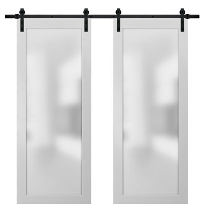 Portes coulissantes en verre givré Planum