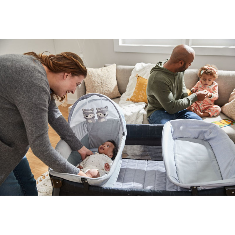 Dunes Edge Portable Play Yard with Bassinet and Changing Station