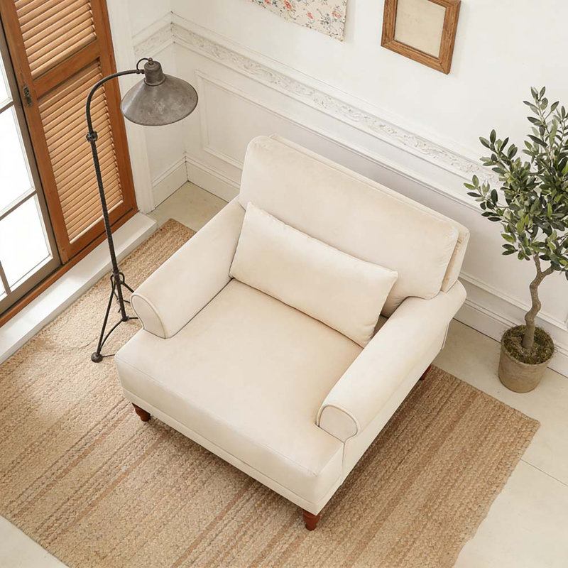 Accent Chair, Beige