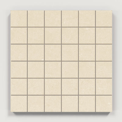 Artistic Freedom 2"X2" Porcelain Stone Look Tile Grid Mosaic Sheet