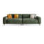 Coussin modulaire en polyester vert
