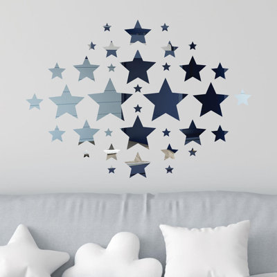 Abstract Non-Wall Damaging Wall Decal