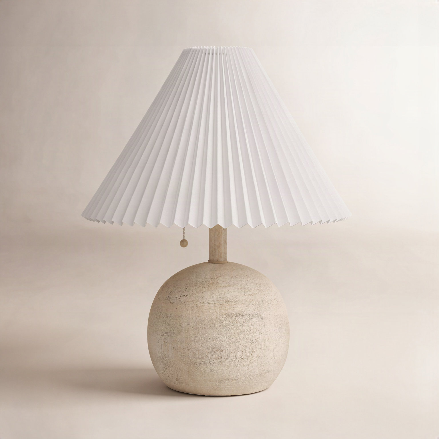 Inaki Resin Table Lamp, Natural, White
