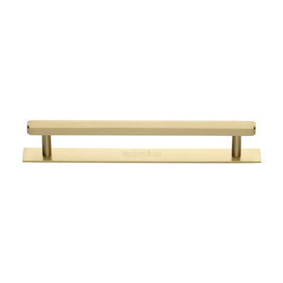 Heritage Brass Heritage Cabinet Pull Hexagonal Design with Plate