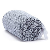 50x60 100% Cotton Crochet Throw Blanket with Fringe - Ideal for Bed, Sofa or Chair