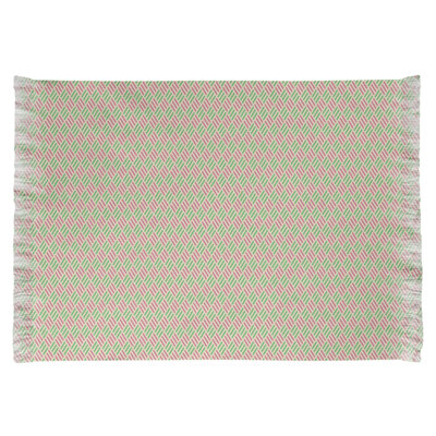 Mcguinness Chenille Chevron Indoor Rug