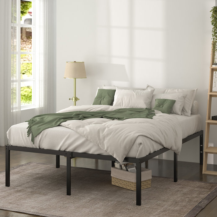 Latitude Run® 18.3'' Metal Bed Frame & Reviews | Wayfair