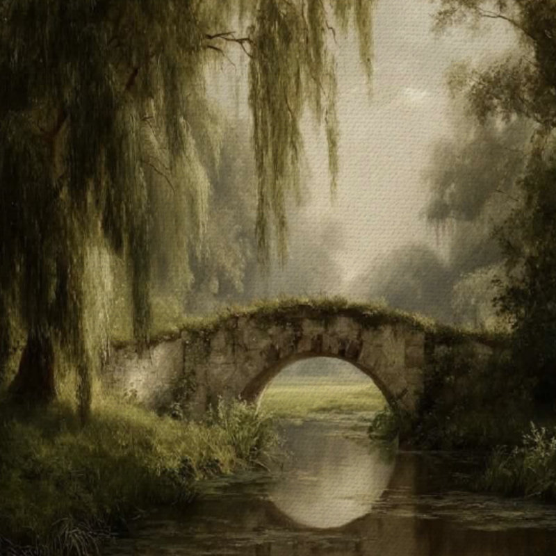 Impressionniste sur toile, impressionnant