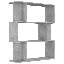 Hawkes 96cm H x 80cm W Chipboard Standard Bookcase-2088049837