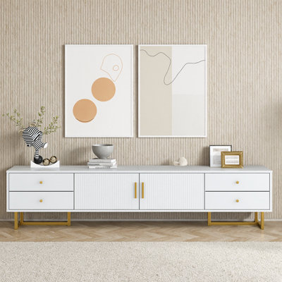 Tv Stand, Entertainment Center Tv Media Console Table