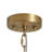 American Traditional 4-Light Linen Drum Shaded Pendant