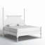 Emily Spindle Four Post Bed-700968626-700968634