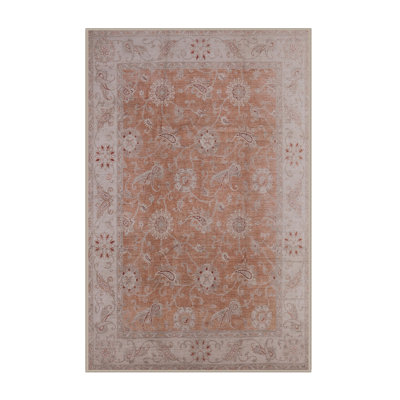 Tapis oriental rouge / brun Marlena