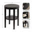 Solid Wood End Table-2026930298