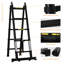 10 - Step Aluminum Folding Extension Ladder