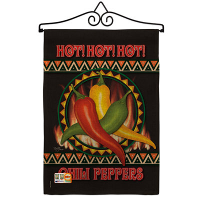 Double Sided 18.5'' H x 13'' W Polyester Garden Flag