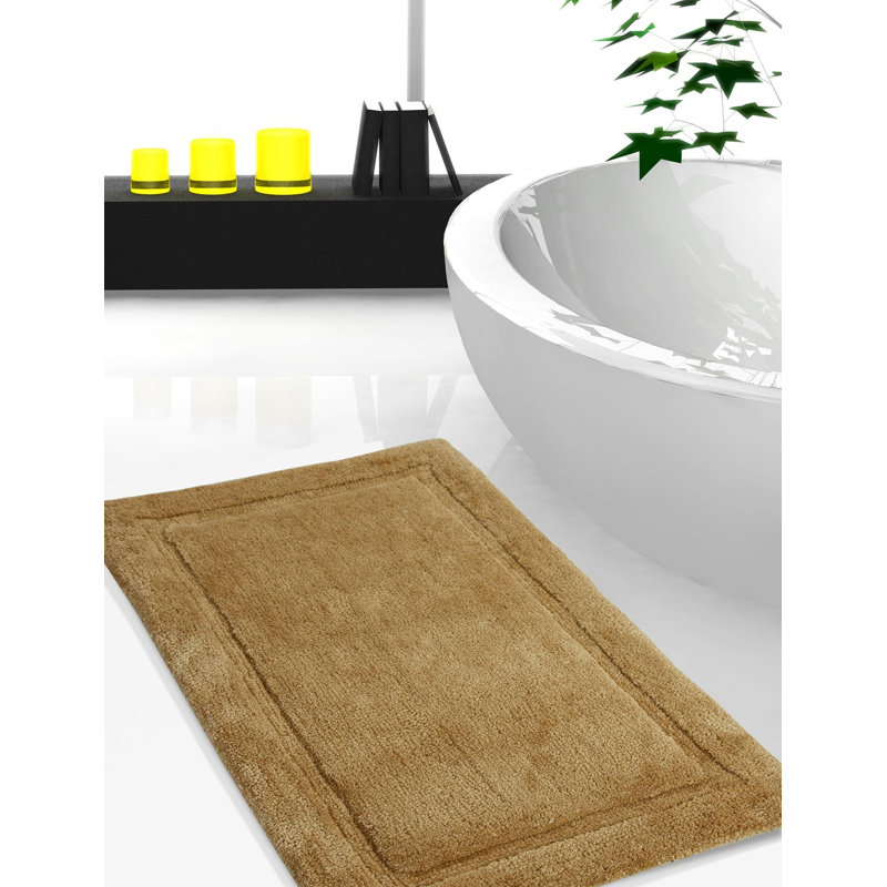 Tapis pour salle de bain Arsenij, Beige