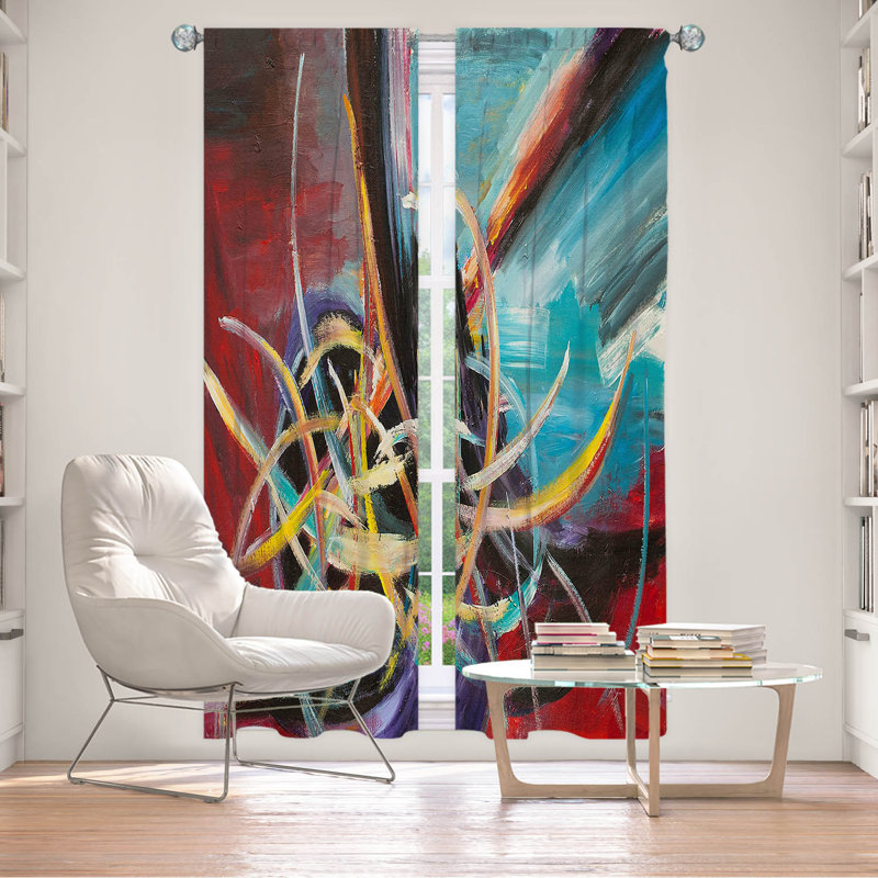 Room Darkening Filters Out Most Light Curtain Pair, 20" W x 52" L