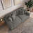 Milbrey 2-Piece Corduroy Modular Sectional with Pillow Back-185611590