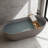 59" x 29.5" Solid Surface Stone Resin Freestanding Soaking Bathtub-1788332413