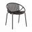 Contemporary 2-Piece Plastic Dining Chair Set with Ergonomic Design and Sturdy Metal Legs for Patio or Porch-1710969550